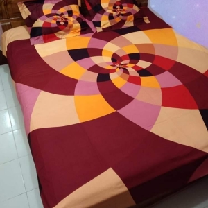 Bed Sheet With 2 Cover