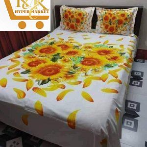 Bed Sheet With 2 Cover