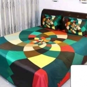 Bed Sheet With 2 Cover